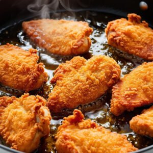 Walnut-Crusted Pan-Fried Chicken Breasts